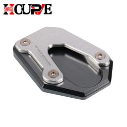 Motocicleta kickstand pé suporte lateral extensão almofada placa de suporte ampliar suporte apto para vstrom 1050 v-strom 1050xt 1050 xt - Image 5