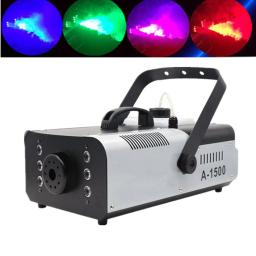 DJ Vertical Fog Machine com luzes LED, Disco Smoke Machine, 24x9W, RGB 3in 1, efeito de palco profissional, fogger, ejetor, 1500W - Image 6