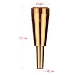 3C Trompete Bocal, Heepiece Espessado, Instrumento Acessório para Trompetes Padrão - Image 6