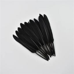 Penas De Faisão Preto Para Artesanato, Decoração De Festa De Casamento, Galo Ganso Pena De Avestruz, Acessórios DIY, Dream Catcher Plume, 20Pcs - Image 2