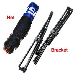 Rede de Ténis Profissional Padrão Portátil, Rede de Badminton Dobrável com Suporte para Adultos e Crianças, Esportes Indoor e Outdoor - Image 1