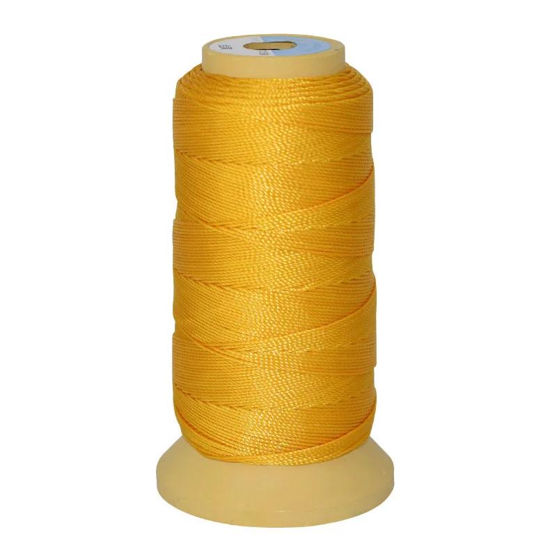 Cabo de náilon multicolorido 0.2/0.5/0.7/1.0/1.2mm linha cabo de nó chinês macrame corda pulseira trançada corda de fio de tricô - Image 1