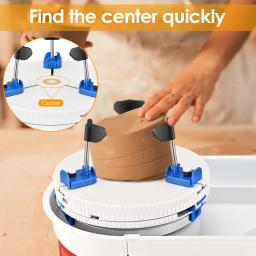 Clipe para roda de cerâmica, ferramentas de reparo para jardim de cerâmica, tigela e copo de reparação, clipe de argila, polímero, ferramentas de reparo para iniciantes, fácil de usar - Image 2