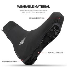 RION-Capas de Ciclismo para Homens e Mulheres, MTB Bike, Vestuário de bicicleta, Protetor de botas, Aquecedores de Pernas, Motocross, Windproof Pro - Image 3