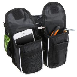 Lixada bolsa de ciclismo para bicicleta, bolsa tipo tubo superior com capa de chuva, à prova d'água, para fixação frontal - Image 4