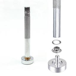 Ilhós Punch e Die Configuração Kit de Ferramentas, Artesanato De Couro, Ilhós Bandeira Grommet, 3.5mm, 4mm, 4.5mm, 5mm, 6mm, 8mm, 10mm, 12mm, 1 Conjunto - Image 1