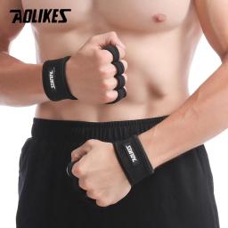 Luvas de levantamento de peso aolikes, luva de pulso para treino, academia, fitness, para mulheres e homens, proteção da palma da mão para crossfit - Image 5