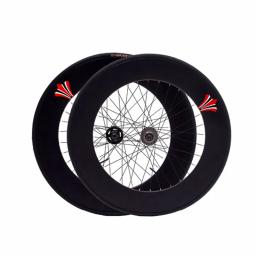 Rodas de bicicleta de engrenagem fixa 700c 90mm, liga de alumínio, fixie track, peças de bicicleta de velocidade única, roda de corrida com cubo de rolamento 32h - Image 5