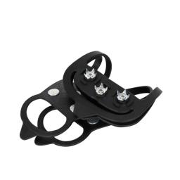 8 dentes de escalada crampons para caminhada ao ar livre inverno pesca no gelo sapatos antiderrapante sapatos aço manganês sapato cobre crampones - Image 2