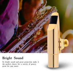 Naomi profissional saxofone alto bocal de metal avançado boca sax peças 5 opção tamanho - Image 3