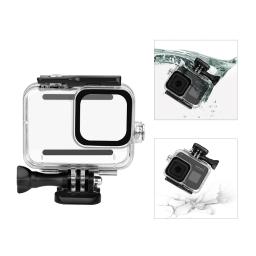 Capa protetora para gopro, à prova d'água, 60m, case subaquático, acessório para câmera - Image 4