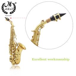 M mbat kit para saxofone alto tenor soprano, acessórios para instrumentos de sopro, bocal em plástico com fivela de metal - Image 4