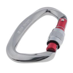 Mosquetão de escalada com parafuso 25kn, parafuso d para montanhismo - Image 2