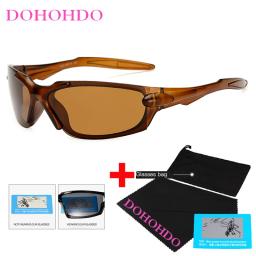 DOHOHDO-Esporte óculos polarizados com bolsa, óculos de espelho à prova de vento, óculos de sol para homens e mulheres, óculos UV400 - Image 5