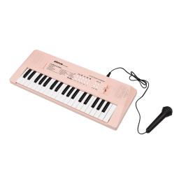 Piano eletrônico com 37-chave mini teclado eletrônico piano infantil piano azul e rosa instrumentos de teclado de piano - Image 2