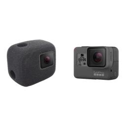 Pára-brisa vento redução de ruído esponja espuma caso capa habitação para gopro hero 5 6 7 esportes ação câmera acessórios - Image 3
