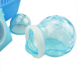Recipiente para banheiro hamster, vaso de areia de plástico com pá para rato, rato, pequeno, animal de estimação, suprimentos de limpeza - Image 3