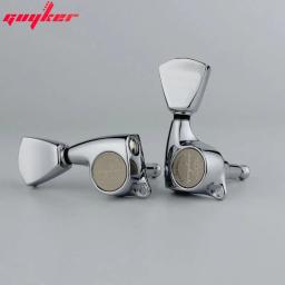 Guyker-Cabeças de máquina de guitarra para guitarra elétrica, selado afinação chave Pegs, Tuners trapézio botão definido para LP SG, 3R3L, 1:21 - Image 6