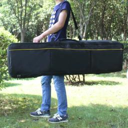 Ammoon-bolsa de transporte para teclado com 88 teclas, acolchoado, piano elétrico, bolsa, fechamento com zíper com alça superior (entrega aleatória cor) - Image 5