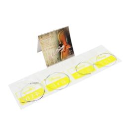 Kit de cordas de violino 4/4-1/8 com núcleo de aço, enrolado em níquel, cromo, cabeça emborrachada, 4 tamanhos (pçs/set) - Image 2