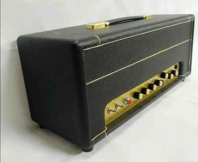Amplificador de guitarra clássico britânico de 18W com tubo personalizado e cabeçote com fio