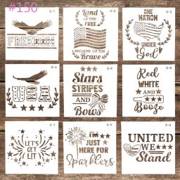 15 cm diy artesanato estêncil de fundo em camadas para pintura de parede scrapbooking carimbo álbum decorativo gravando cartões de papel - Image 2