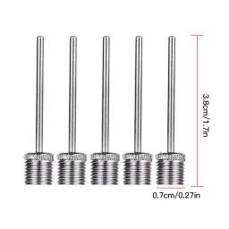 Inflando agulhas bomba pinos, Adaptador de válvulas de ar resistente ao desgaste, 5 pcs - Image 2