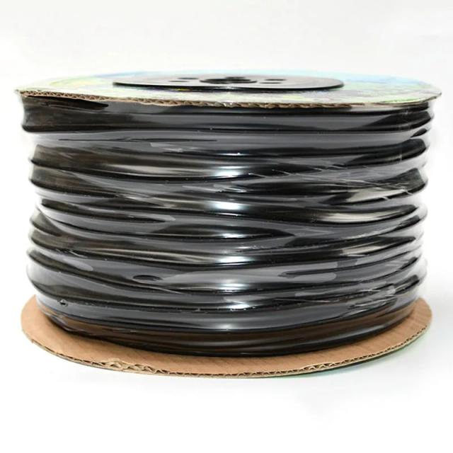 Mangueira de Bomba de Oxigênio para Aquário com Pedra de Bolhas - Tubo Preto para Tanques de Peixes em Vários Comprimentos (1m, 3m, 5m, 10m)
