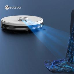 NEATSVOR-Sistema Automático de Coleta de Poeira para Smart Home, Navegação S600 Robot Laser, 6000PA Saco De Pó - Image 3