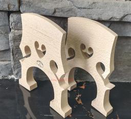 WtSFWf Maple Horse Bridge, Acessórios para violoncelo, Bridge Code, 1 PC, 4 in, 4 in, 1 PC, 4 in, 1 PC, 1 PC - Image 1