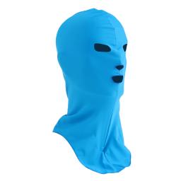 Proteção solar respirável máscara de natação uv rash guards esportes aquáticos mergulho touca - Image 4