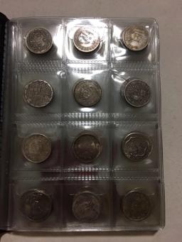 China moeda antiga coleção de moedas de prata conjunto 120 pes (a cor da pele exterior é aleatória) - Image 3