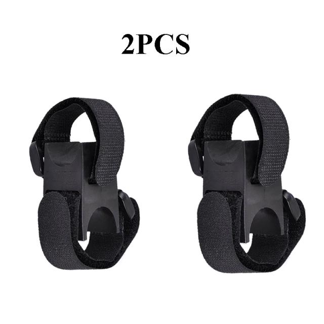 Suporte Universal para Luz de Bicicleta com Velcro - Acessórios para Montagem de Farol e Lanterna em MTB