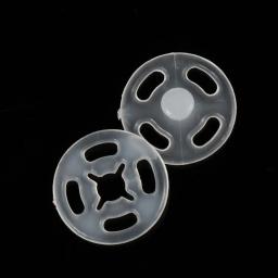 100 pces 7mm/10mm/13mm/15mm/18mm abs prendedores de pressão de plástico botão parafuso prisioneiro acessório de costura diy artesanato artesanal - Image 3