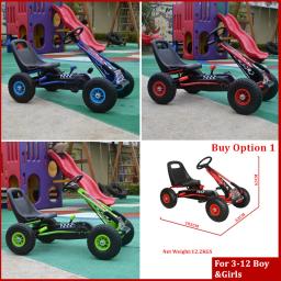 ALWAYSME-Go Kart com assento ajustável para crianças, pedal para 3 a 10 anos - Image 3