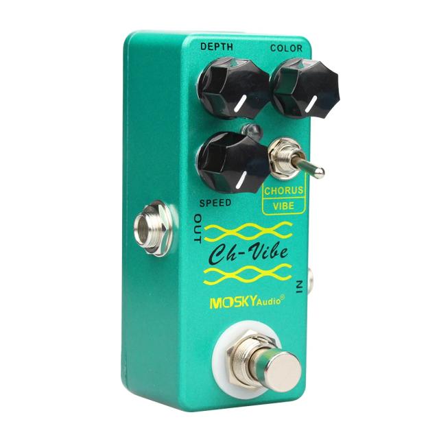 Chorus Moskyaudio: Efeito Vibe para Pedais de Guitarra Elétrica e Instrumentos Musicais