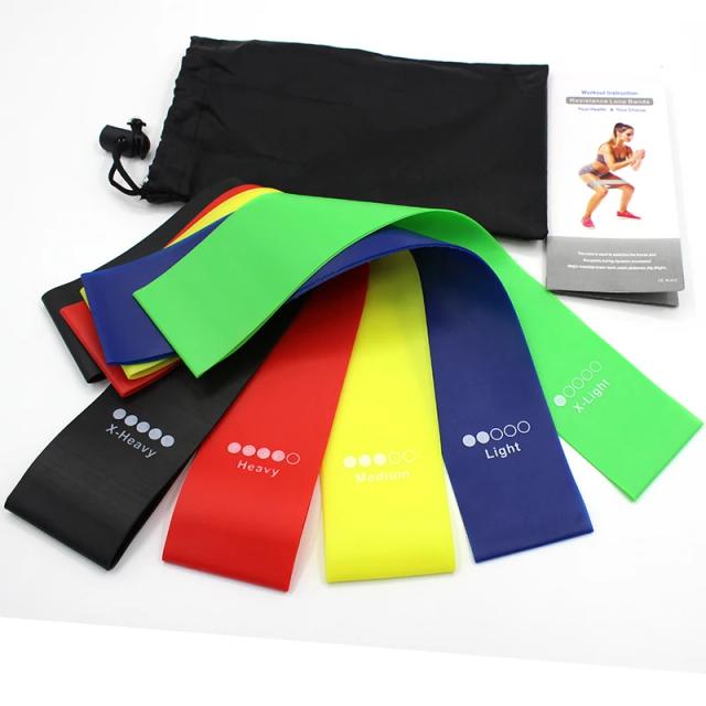 Faixa Elástica de Resistência para Yoga e Pilates - Ideal para Fitness e Treinamento em Casa