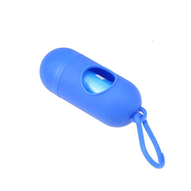 Dispenser Azul para Descartáveis de Animais de Estimação com Sacos Plásticos para Cães e Gatos