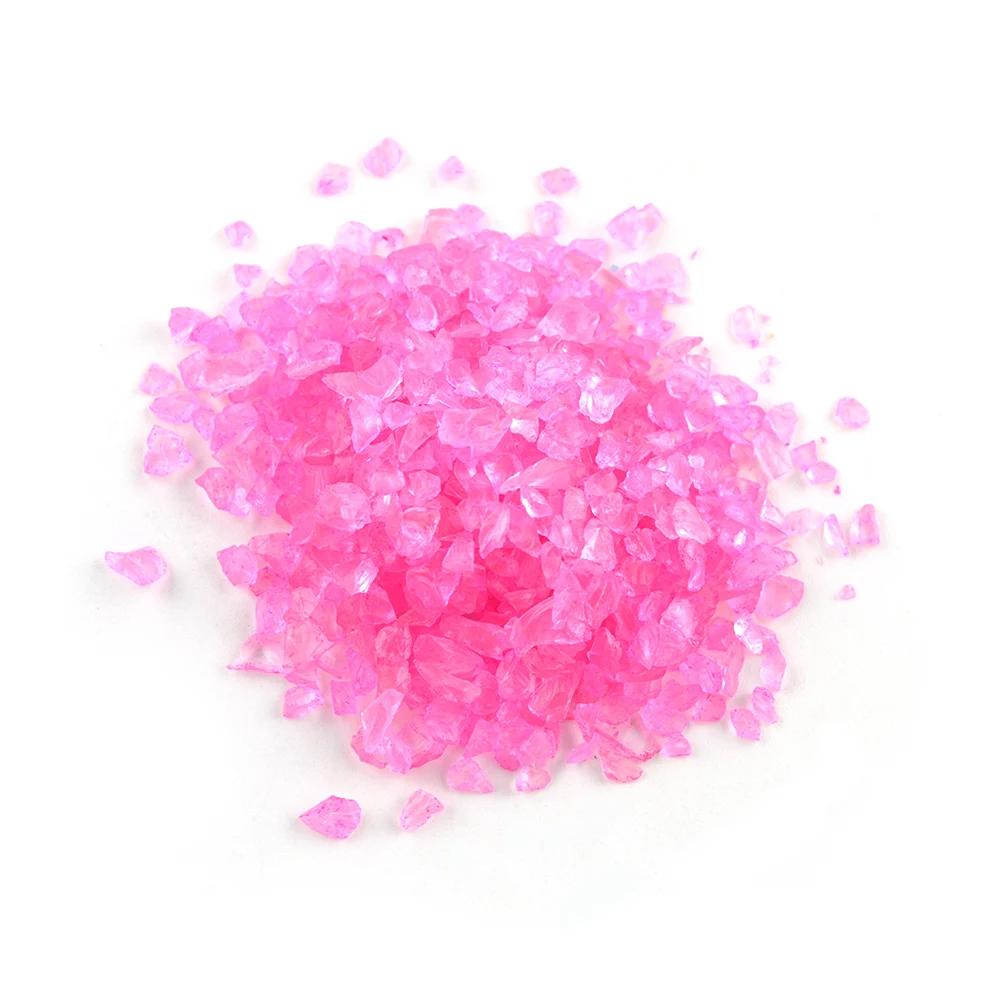 Contas de vidro para mar cristais aurora, pedras de aquário, amostra para kit de fabricação de resina epóxi de bijuteria, enchimento de arte - Image 1
