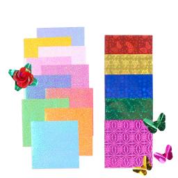 50pces 7/10/15cm quadrado origami papel lados dobro cor sólida dobrável papel multicolorido crianças artesanal diy scrapbooking artesanato decoração - Image 3