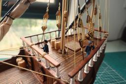 Kits De Modelo De Navio De Madeira Italiano, Escala De Barco De Vela De Madeira Clássico 1/50, UCS Explorer, Angela 1792 - Image 2