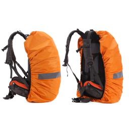 Capa de chuva reflexiva mochila 20l 35l 45l 60l saco à prova dwaterproof água camo tático acampamento ao ar livre caminhadas escalada poeira capa chuva - Image 2
