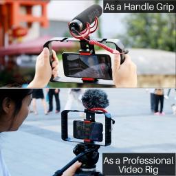 Ulanzi Smartphone Filmmaking Case, Small U Rig Hand Grip, Estabilizador de Vídeo Telefone com Montagem Fria para iPhone 13, 14, 15, Android - Image 6