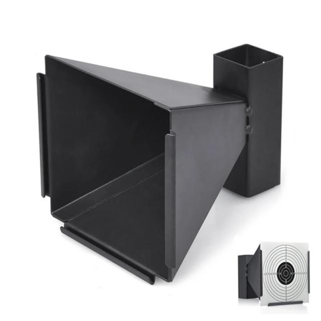 Armadilha de Metal para Paintball e Airsoft com Reservatório para BBs - Ideal para Treinos ao Ar Livre e Indoor