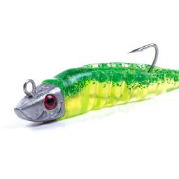 Hengjia jigging cabeça isca de silicone macio wobblers 9cm15g 11cm 25g mar pesca iscas macias swimbait peche para baixo pique leurre - Image 5