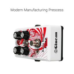 Overdrive Pedal de Efeito Guitarra, FUZZ, Distorção, Coro, Vibração, Elétrico, Baixo, Acessórios, Novo - Image 4