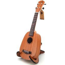 Ukulele em forma de abacaxi pequeno, soprano Uku Uku, 4 cordas Rosewood Fingerboard, instrumento musical, 21 ", atacado - Image 1