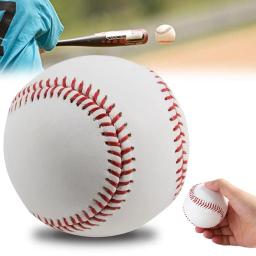 Bola de beisebol de borracha profissional de 9 polegadas para exercícios de treinamento de jogos de competição - Image 2