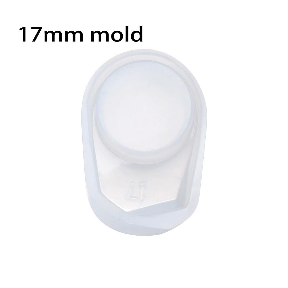 Molde de silicone para artesanato, pingente de resina epóxi uv de cristal, ferramentas para fazer joias, 1 peça - Image 1