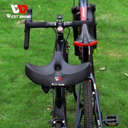 Assento para bicicleta west biking, travesseiro ergonômico amplo, à prova d'água e absorve choque, para mtb e road bike - Image 6